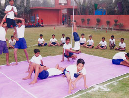 Annual Sports Day Celebration in The School